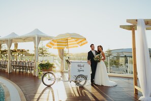 Außenbereich für Hochzeiten