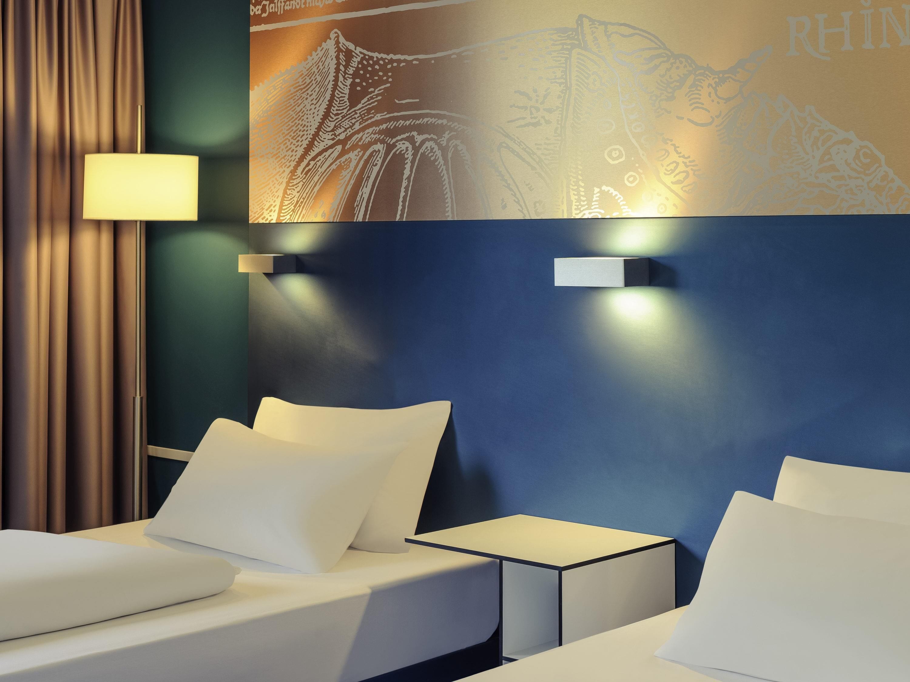 Standard Twin Room, 2 Single Beds | Hypo-allergenic bedding, in-room safe, desk, blackout curtains