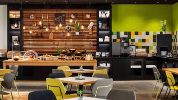 Daily buffet breakfast (EUR 18 per person)