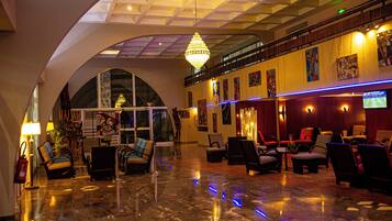 Sala de estar en el lobby