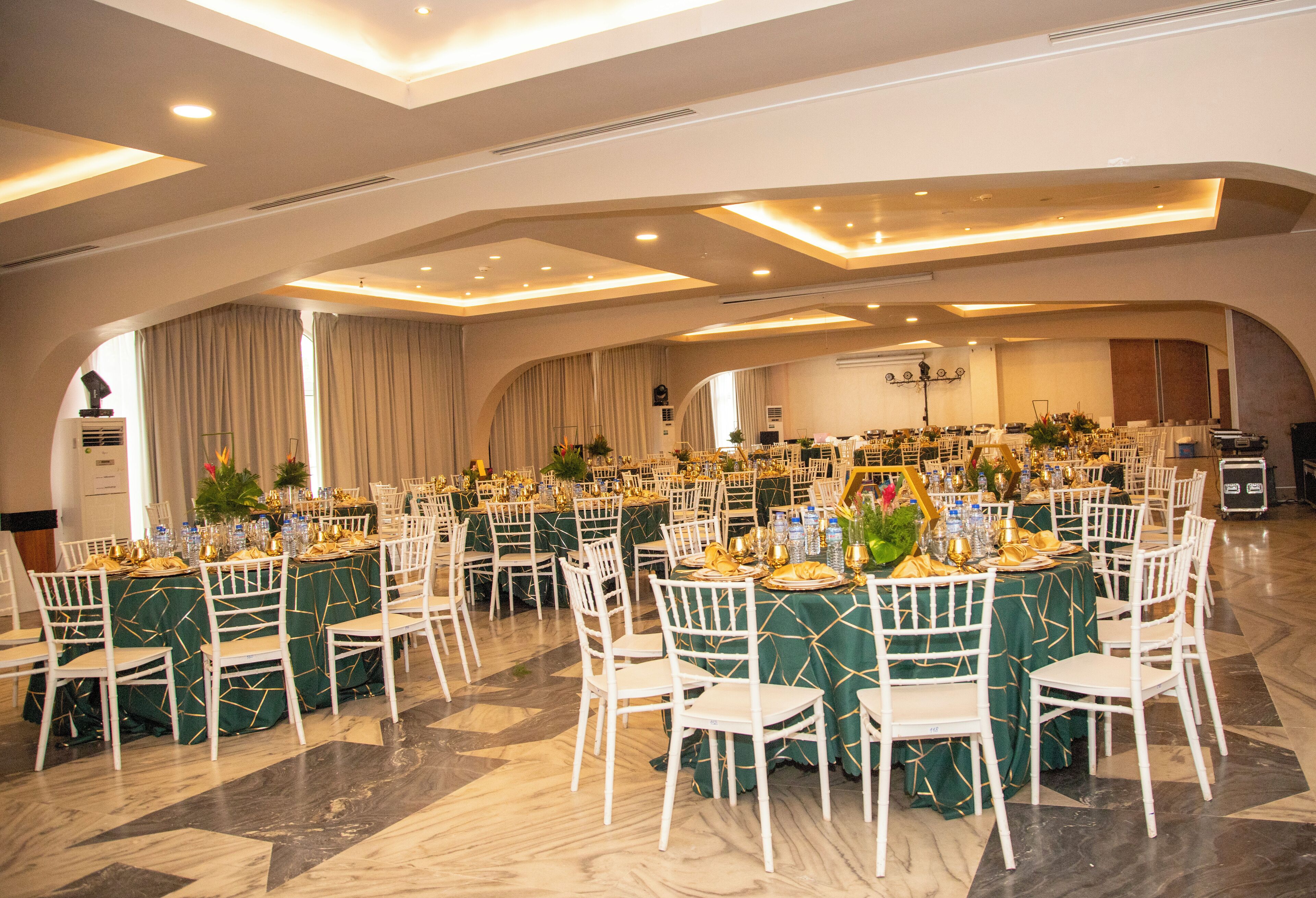 Indoor wedding