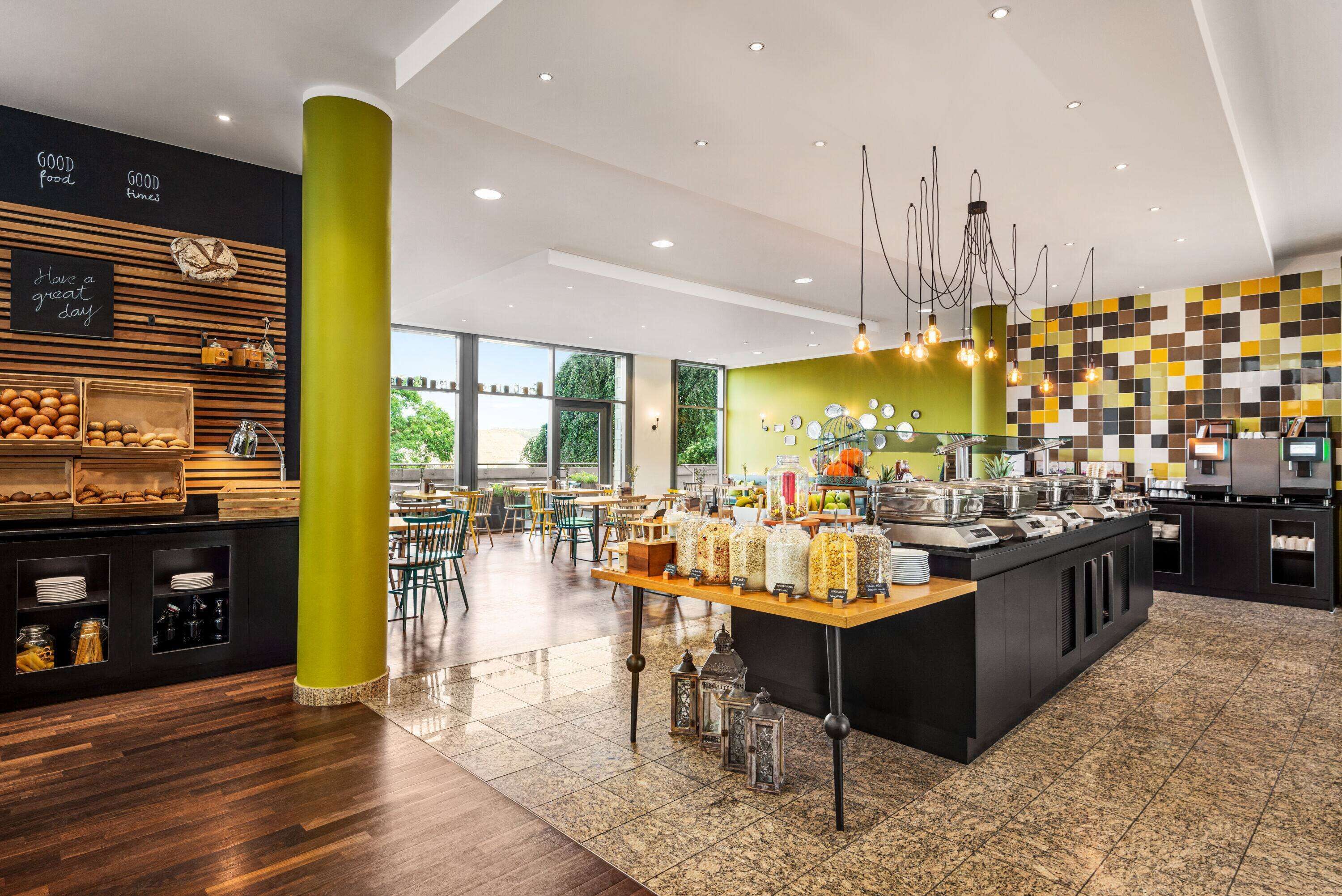 daily buffet breakfast (eur 15 per person)