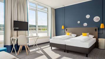 Zimmer (Lounge Plus) | Verdunkelungsvorhänge, schallisolierte Zimmer, Bügeleisen/Bügelbrett