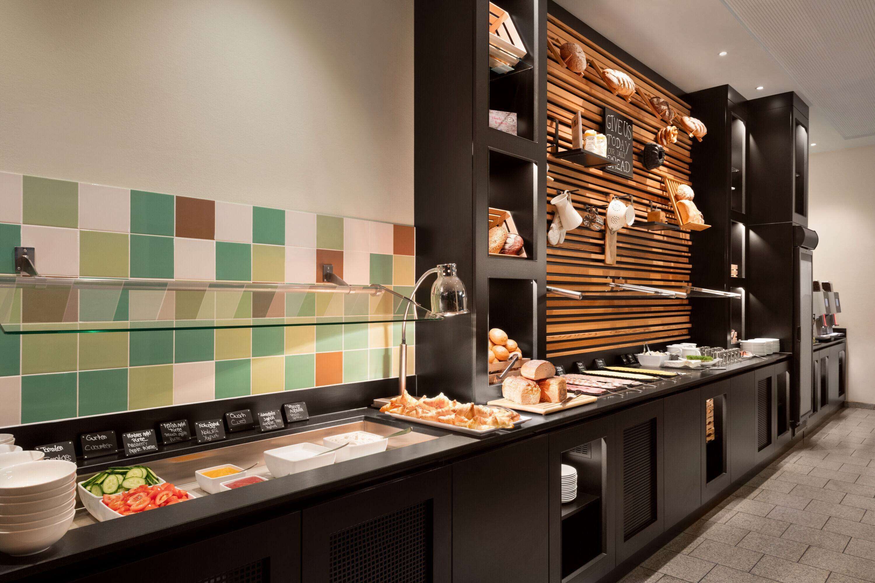 daily buffet breakfast (eur 14 per person)