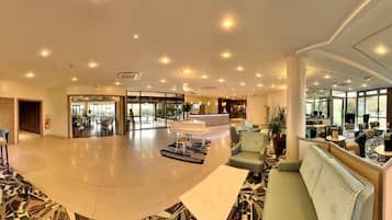 Sala de estar en el lobby