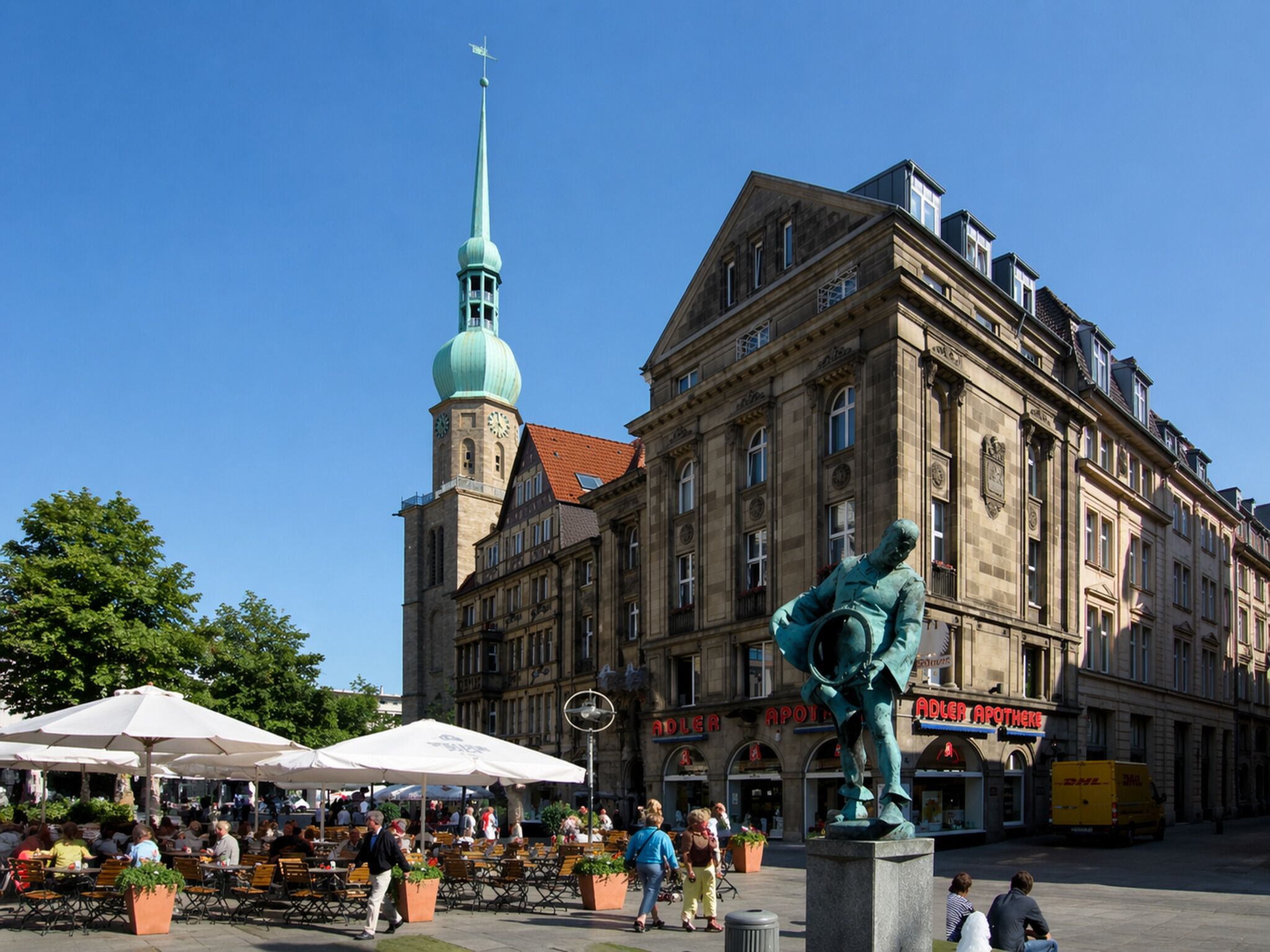 Blick auf die Stadt