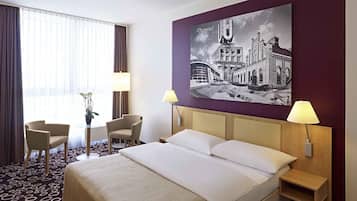 Ropa de cama hipoalergénica y minibar