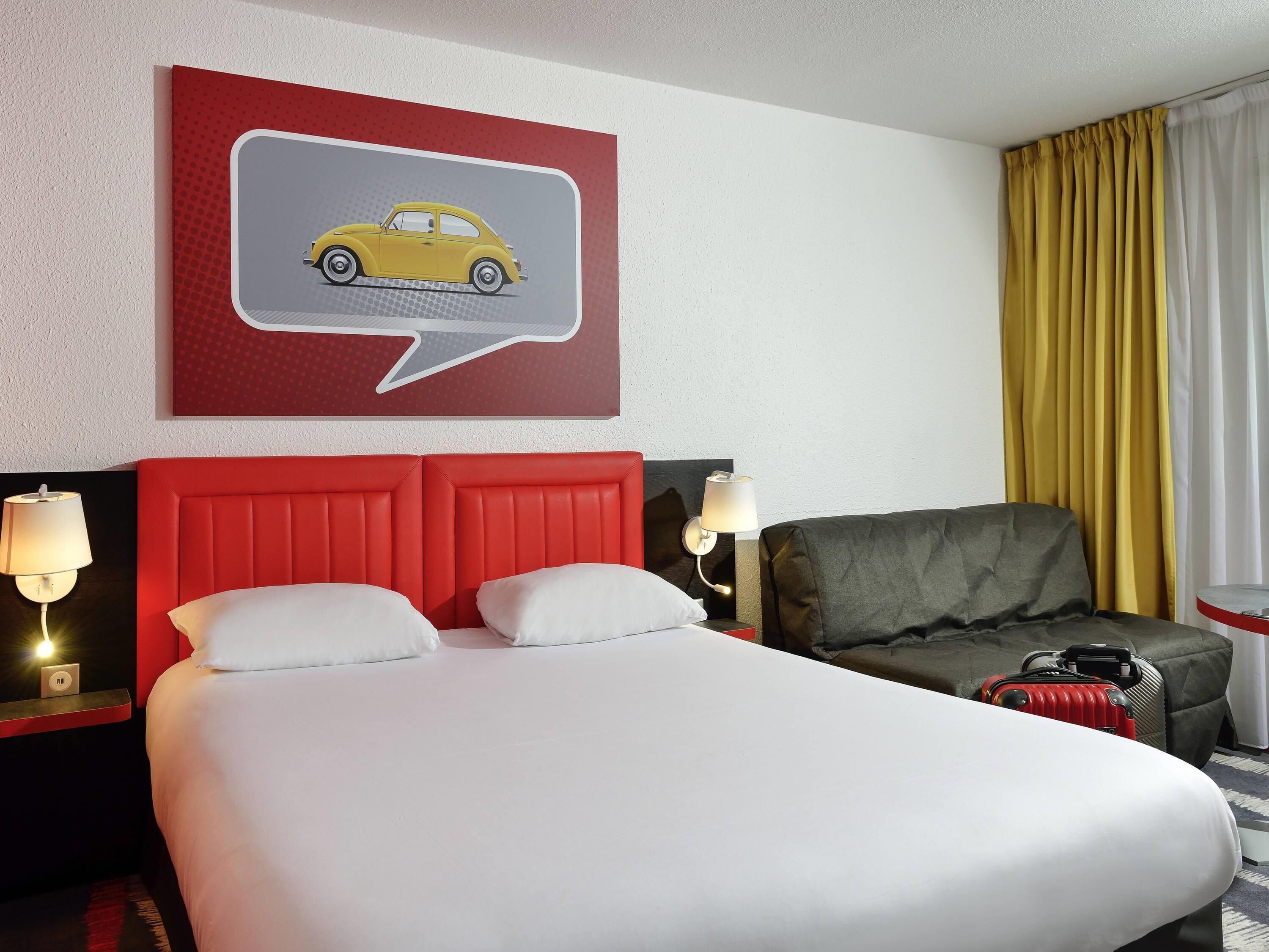 premium bedding, individually furnished, desk, blackout curtains