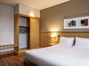 Minibar, in-room safe, desk, blackout curtains