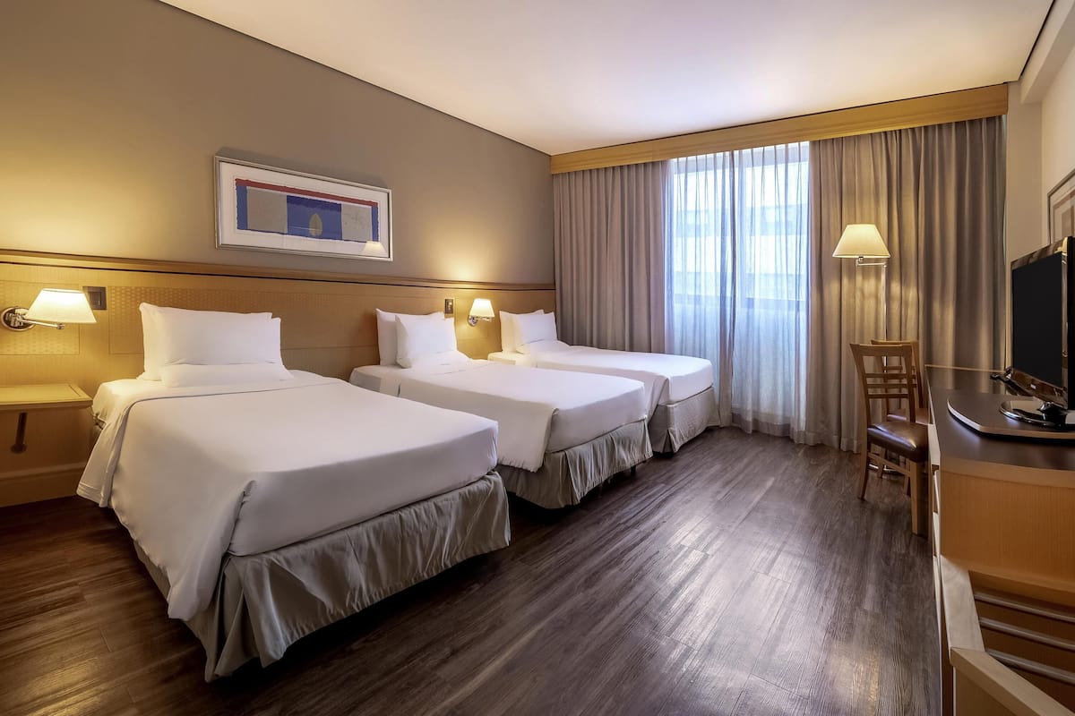 Minibar, in-room safe, desk, blackout curtains