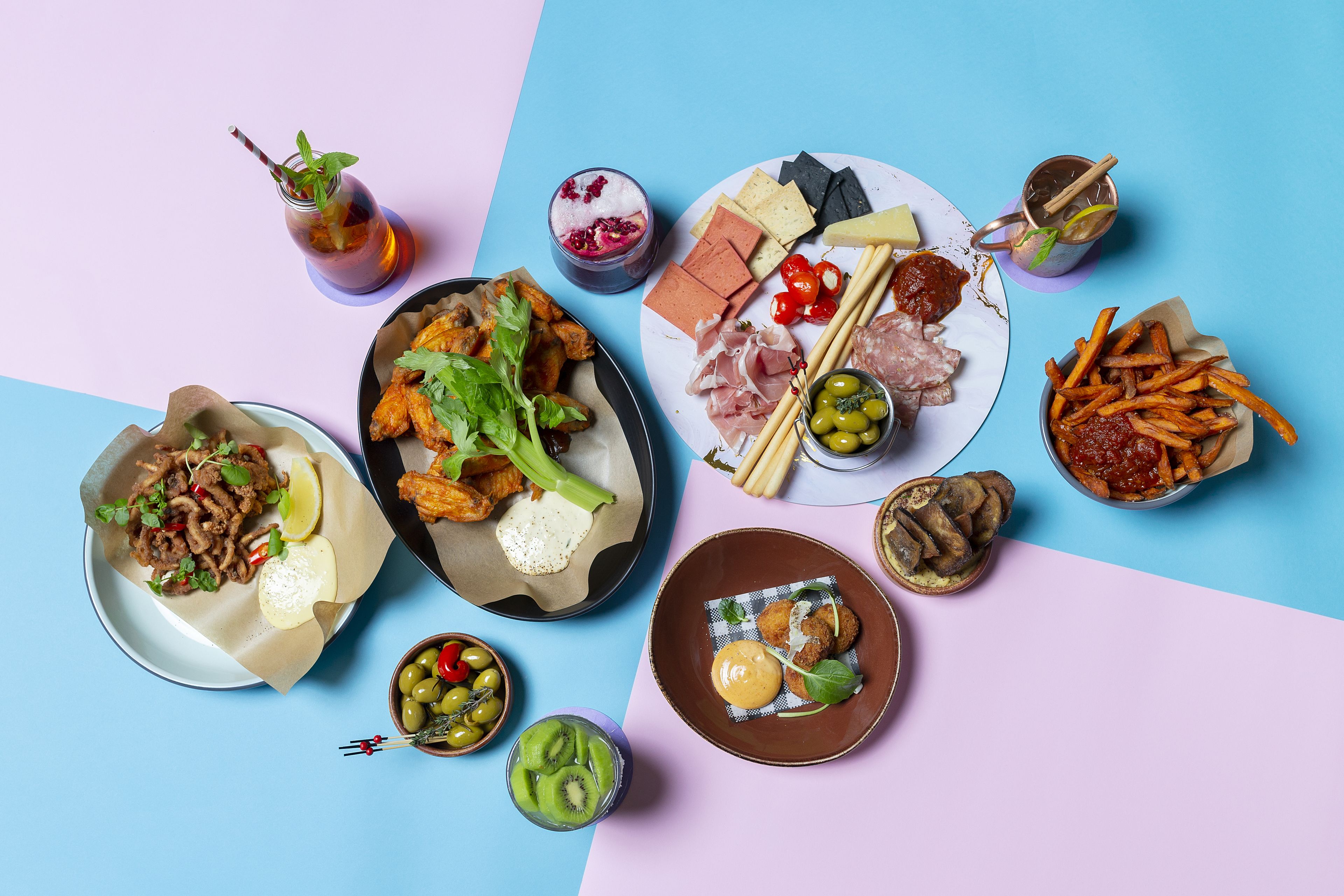 serves lunch and dinner