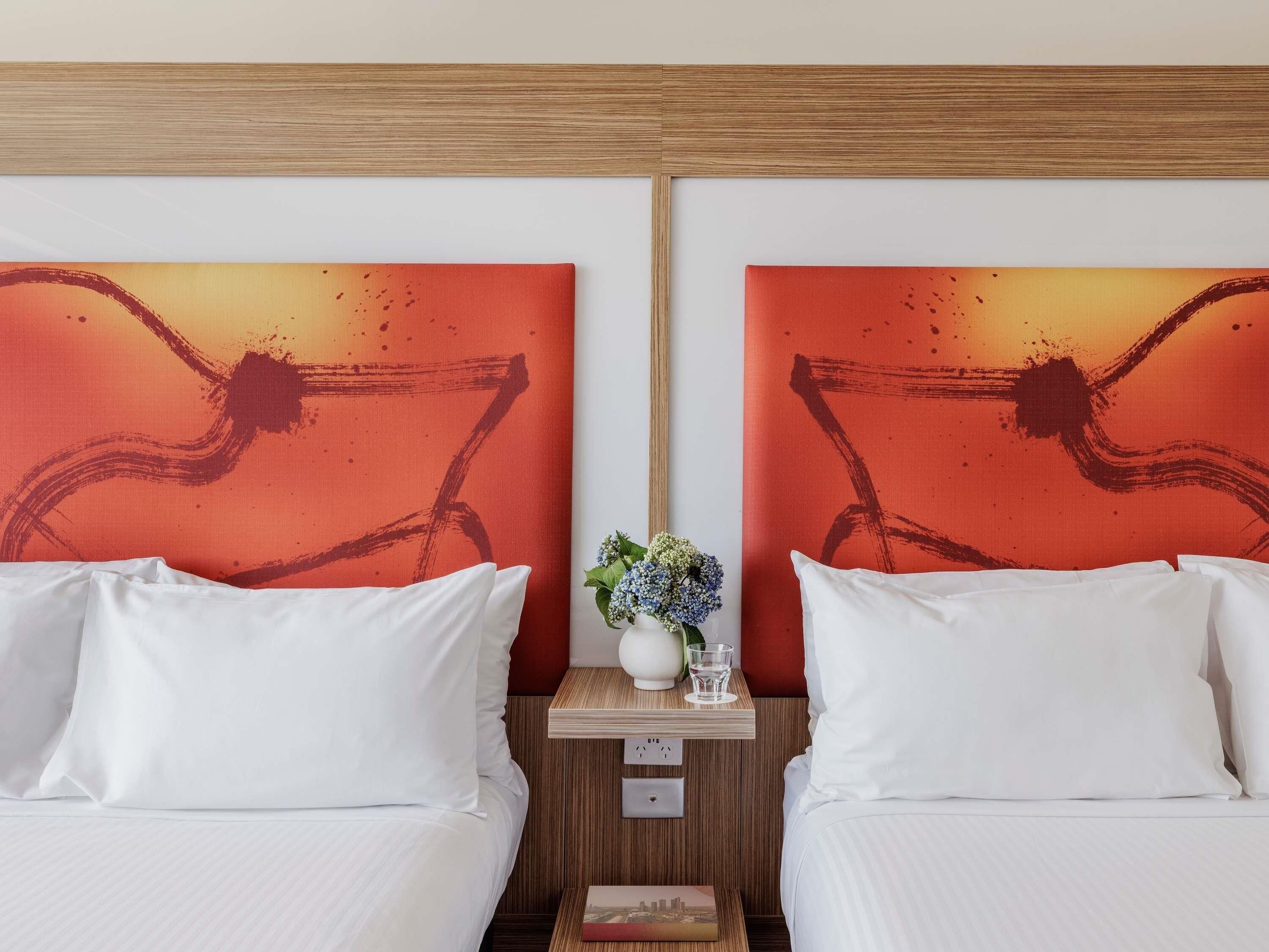 Superior Double Room, 2 Double Beds | Minibar, in-room safe, desk, laptop workspace