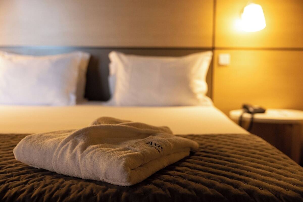 Minibar, in-room safe, desk, blackout curtains