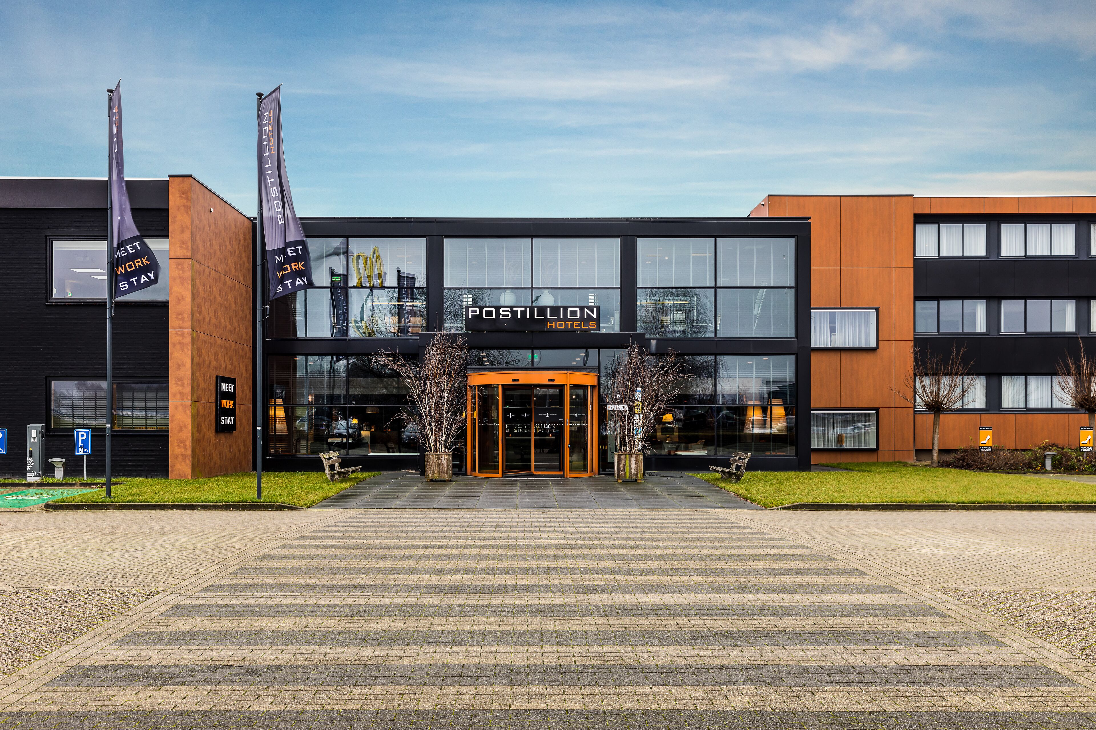 Fachada del alojamiento