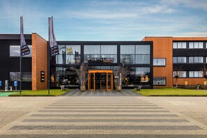 Voorkant van accommodatie