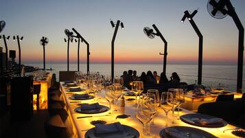 Espace banquet en plein air