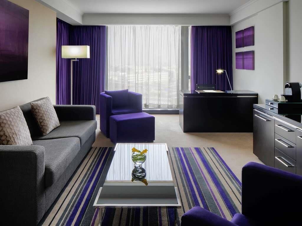Executive Suite, 1 Katil Raja (King) dengan Katil Sofa | Gebar bulu kapas, peti besi dalam bilik 