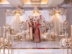 Indoor wedding