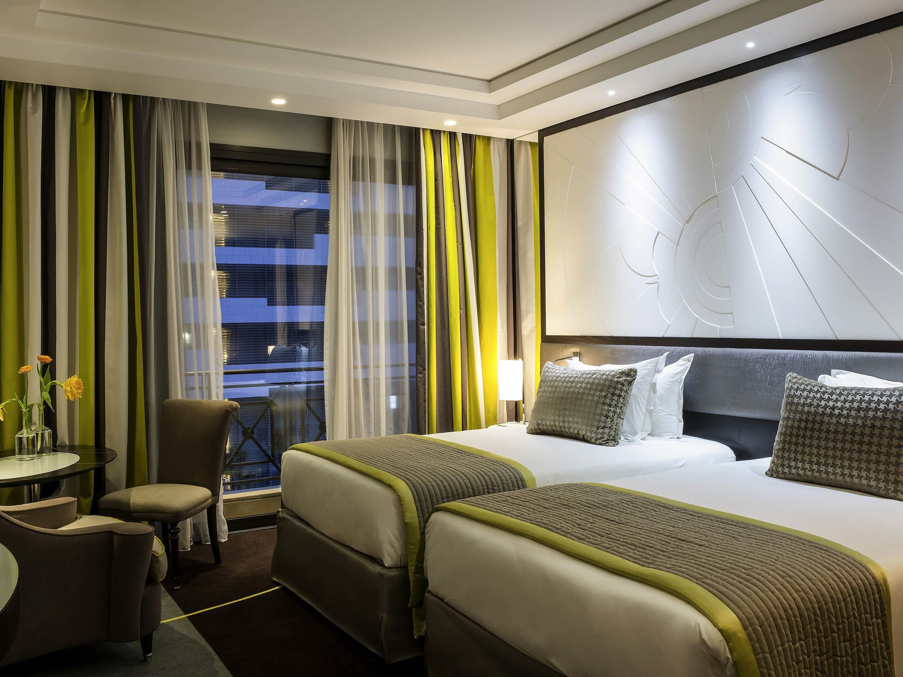 Luxury Room, 2 Twin Beds | Egyptian cotton sheets, premium bedding, pillowtop beds, minibar