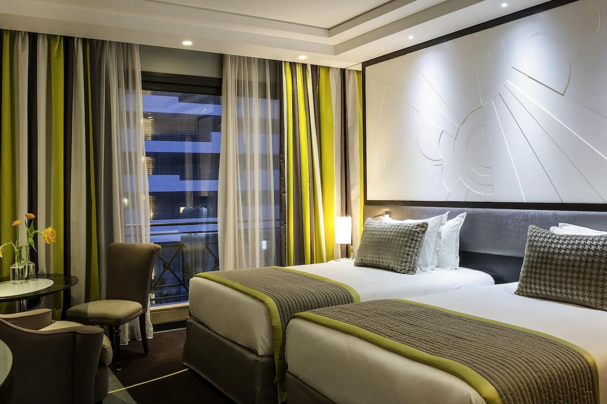 Luxury Room, 2 Twin Beds | Egyptian cotton sheets, premium bedding, pillowtop beds, minibar