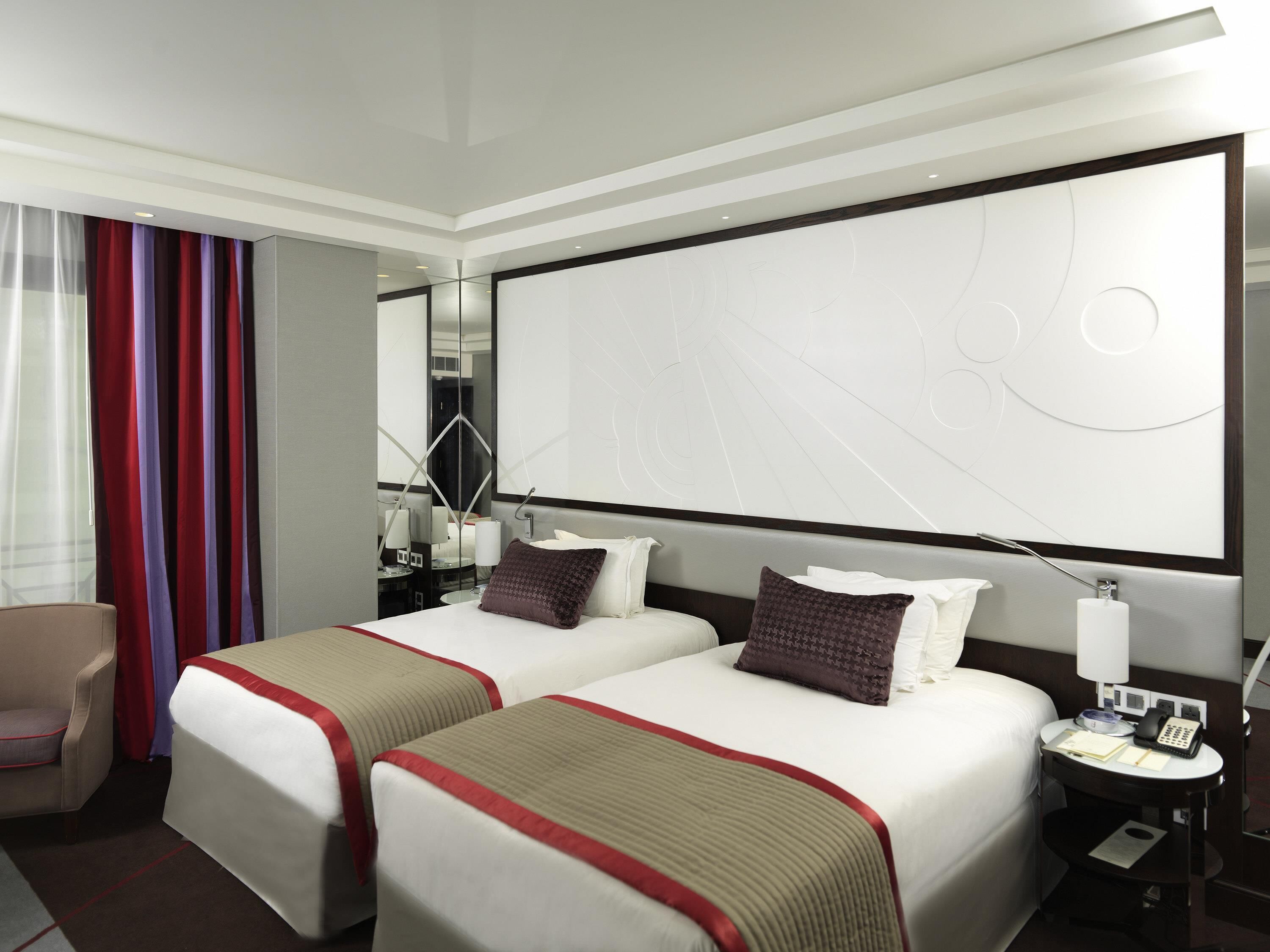 Luxury Room, 2 Single Beds | Egyptian cotton sheets, premium bedding, pillow-top beds, minibar