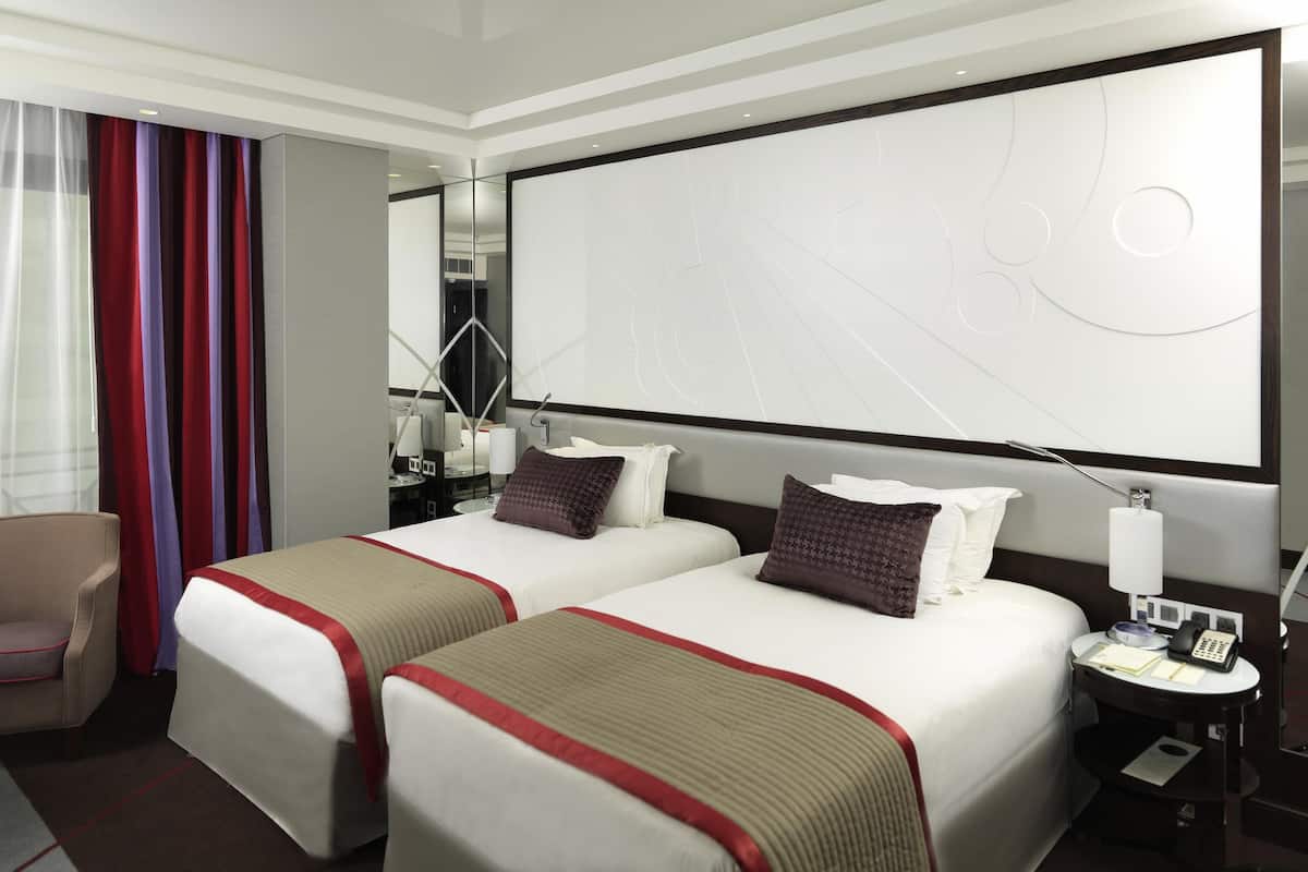 Luxury Room, 2 Twin Beds | Egyptian cotton sheets, premium bedding, pillowtop beds, minibar