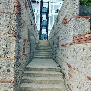 Fassade der Unterkunft