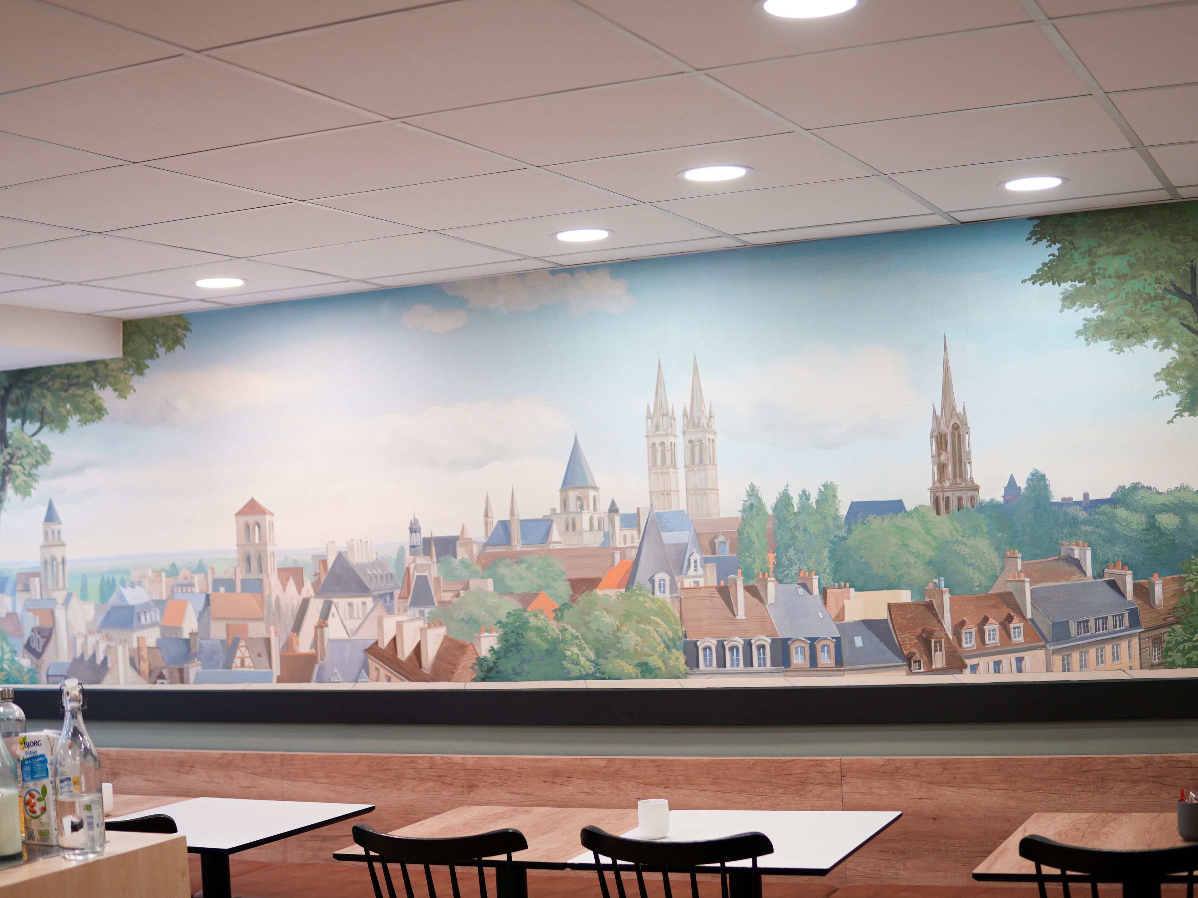 Petit déjeuner continental compris tous les jours