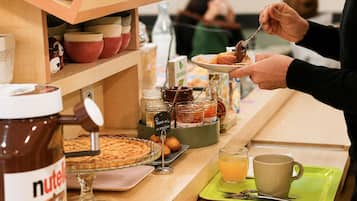 Gratis kontinental morgenmad hver dag
