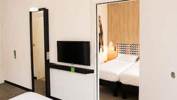 Ropa de cama de alta calidad y sistema de insonorización