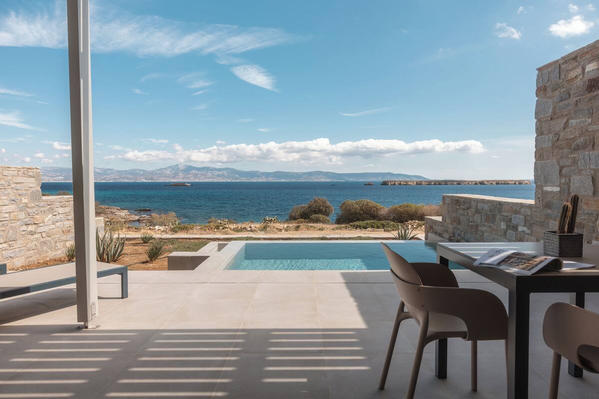 Signature-Suite, eigener Pool, Meerblick | Strand-/Meerblick