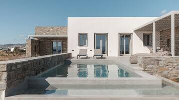Grand Suite, Private Pool, Sea View | Terrace/patio