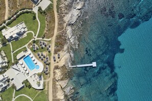 Aerial view - Poseidon of Paros (Paros)