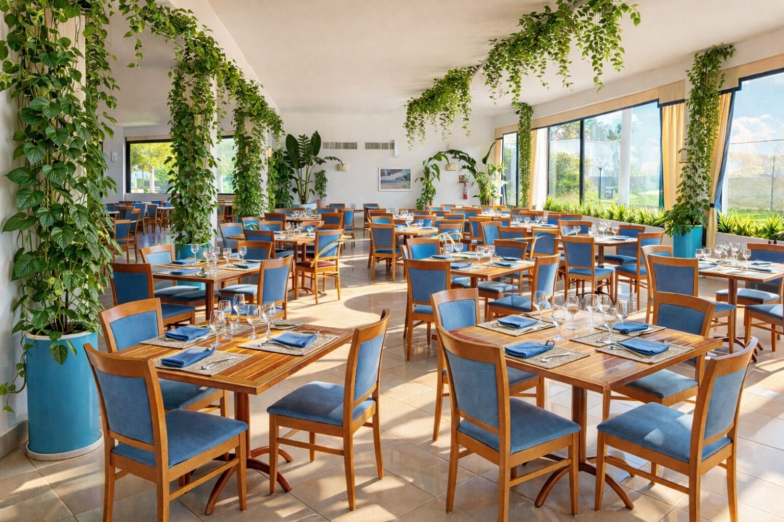 2 restaurants, breakfast served