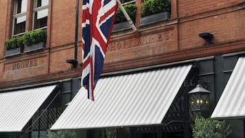 Majoituspaikan sisäänkäynti