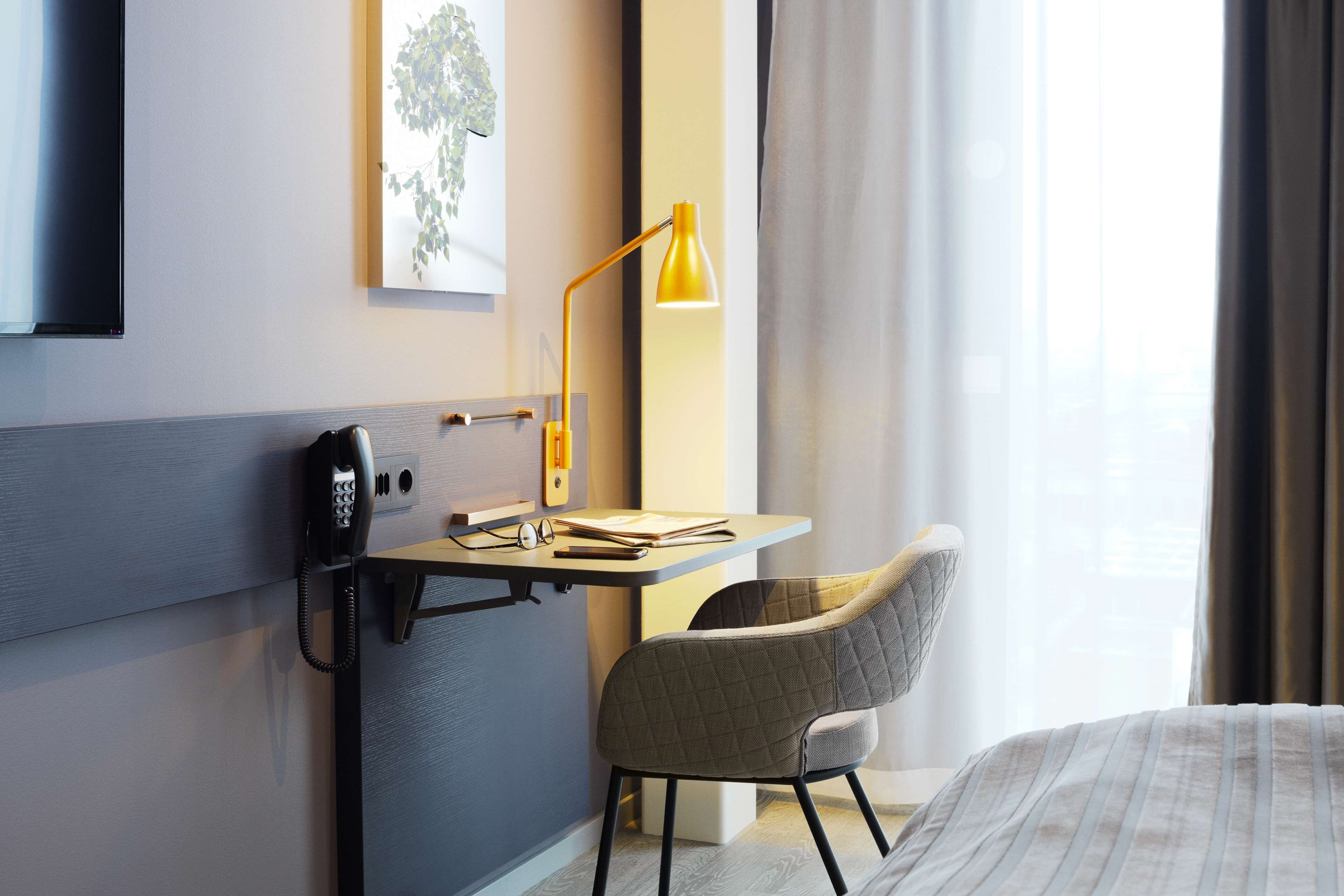 Caja de seguridad en la habitación, wifi gratis y ropa de cama 