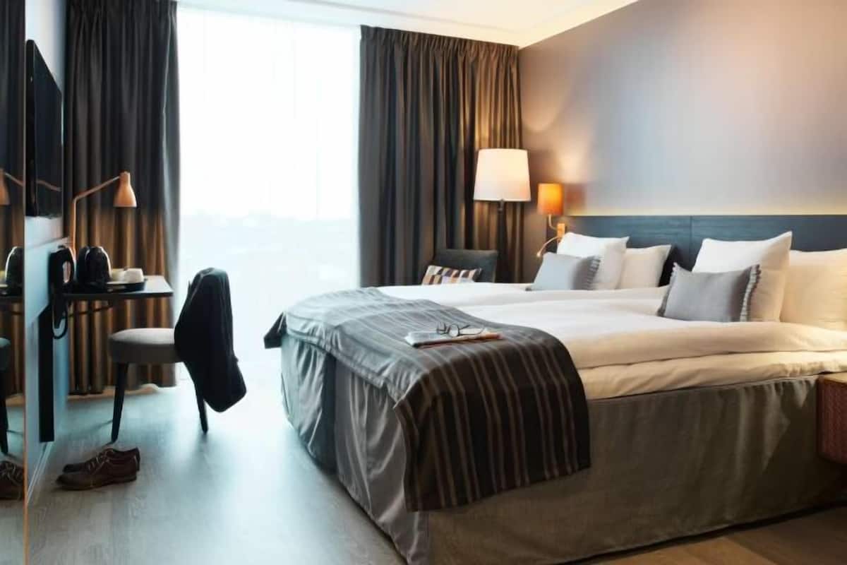 Värdeförvaringsskåp på rummet, gratis wi-fi och sängkläder