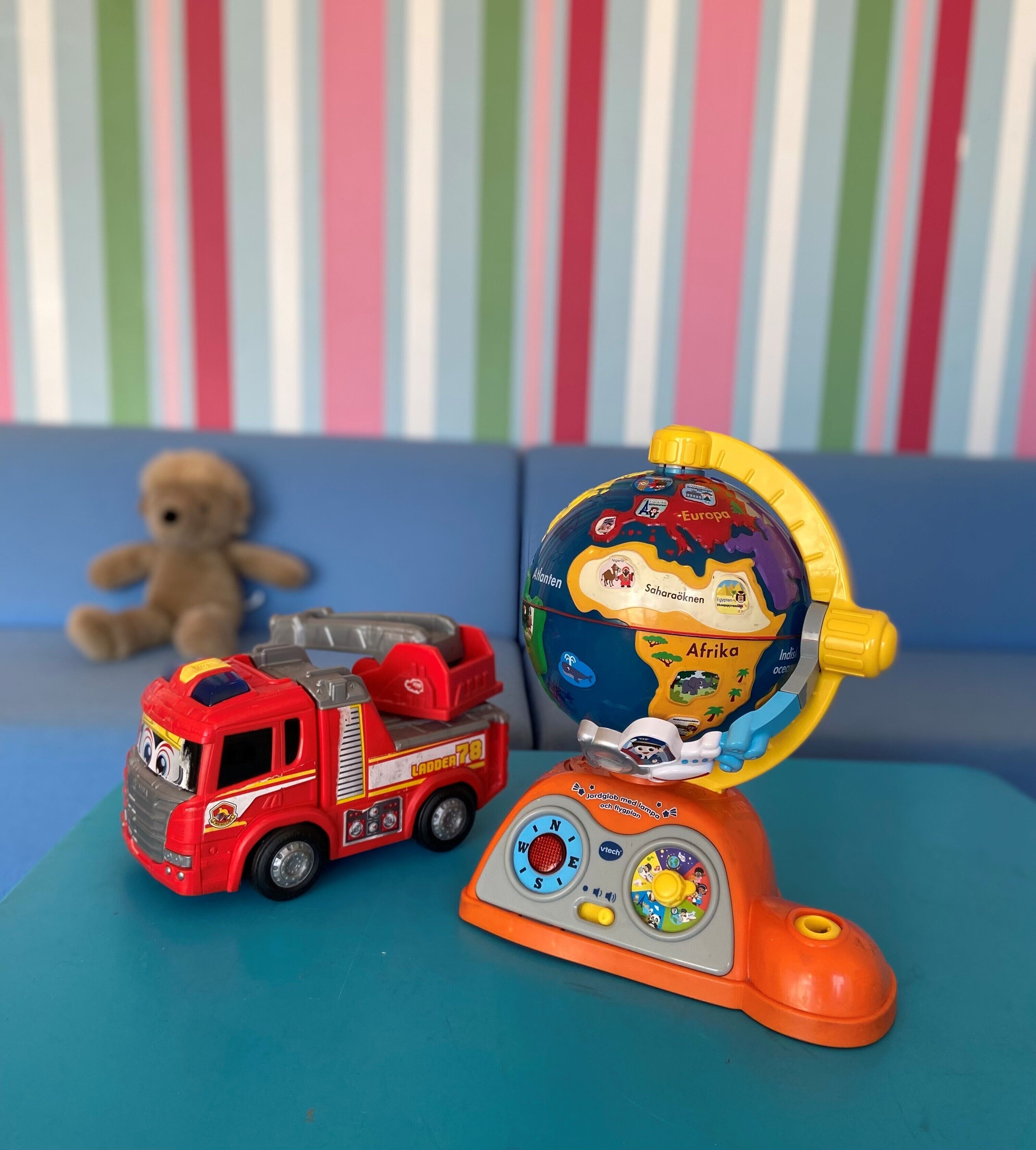 Área de juegos infantiles bajo techo