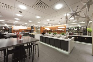 Daily buffet breakfast (EUR 21 per person)