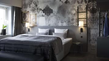 Suite (Master) | Dundyner, pengeskab på værelset, strygejern/strygebræt, gratis Wi-Fi