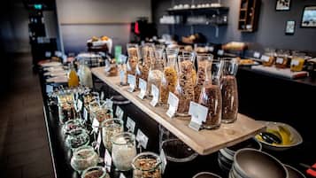 Daily buffet breakfast (DKK 189 per person)