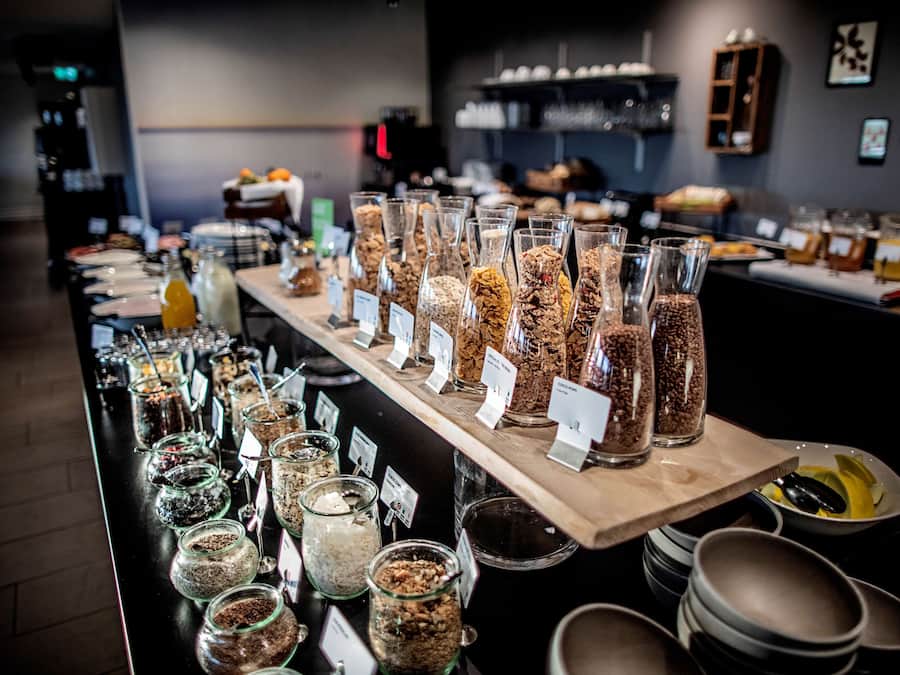 Daily buffet breakfast (DKK 189 per person)