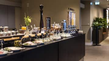 Daily buffet breakfast (DKK 189 per person)