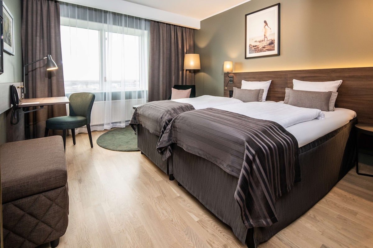 standard double room | 1 bedroom, blackout curtains, iron/ironing board, free wifi