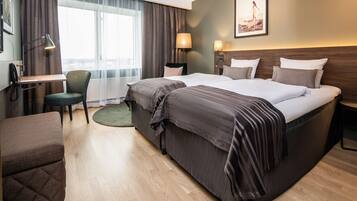 Standard-dobbeltværelse | Mørklægningsgardiner, strygejern/strygebræt, gratis Wi-Fi, sengetøj