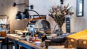 Morgenmadsbuffet hver dag mod et gebyr