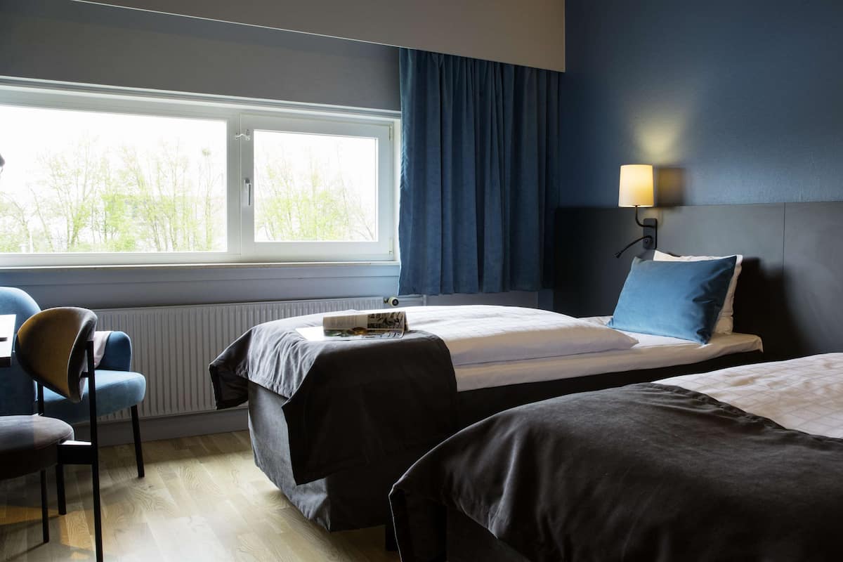 in-room safe, desk, laptop workspace, iron/ironing board