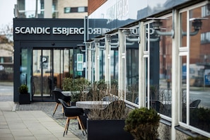 Entrée de l’hébergement