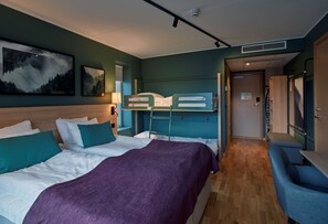 Superior Room (Family Four) | In-room safe, desk, iron/ironing board, free WiFi - Scandic Örnsköldsvik (Ornskoldsvik)