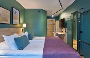 Desk, iron/ironing board, free cots/infant beds, free WiFi